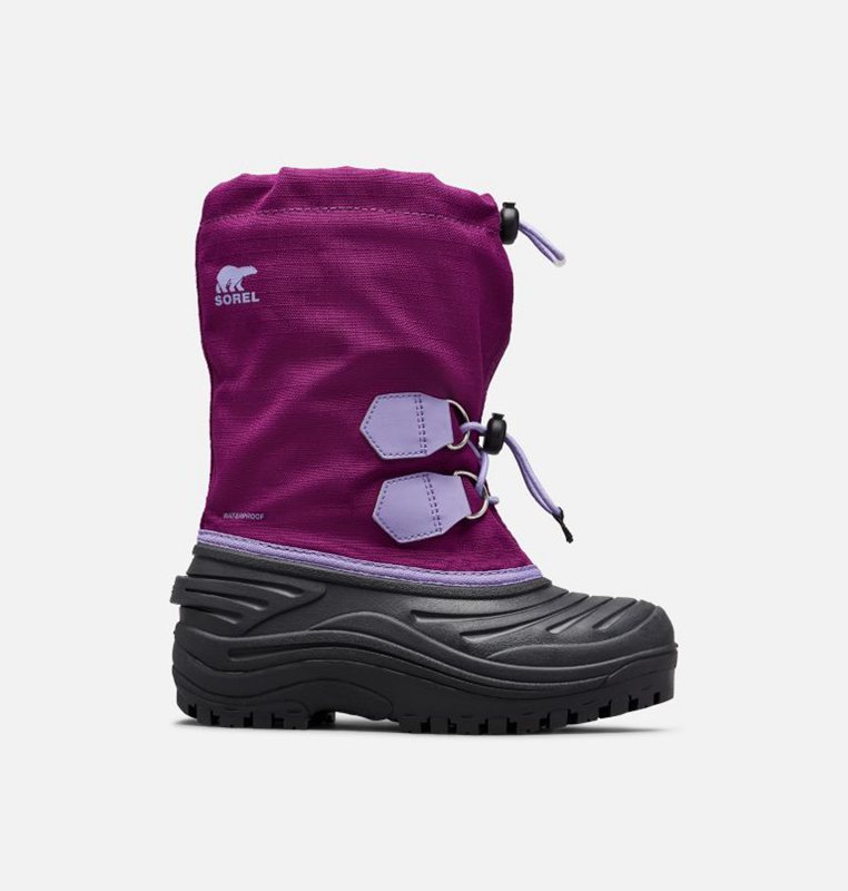 Sorel Çocuk Youth Super Trooper™ - Kar Botu Mor/Siyah - 512-IEAYHG